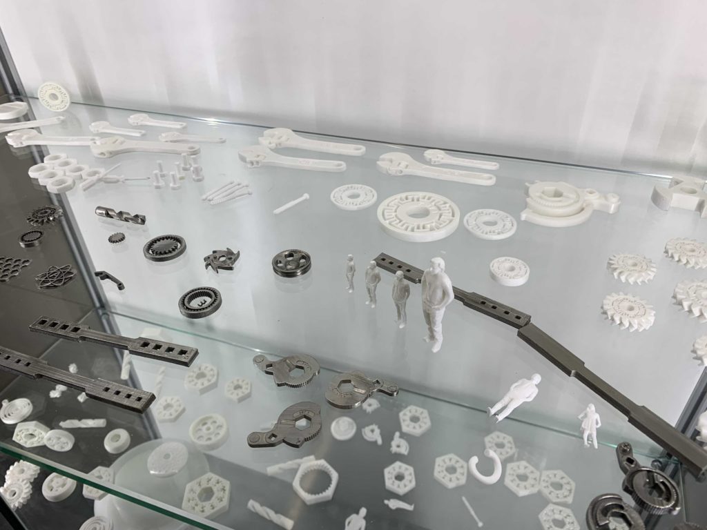 Metal and Ceramic parts from XJET Carmel AM Systems.