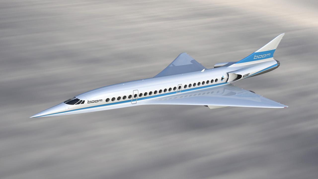 Boom Supersonic Overture.