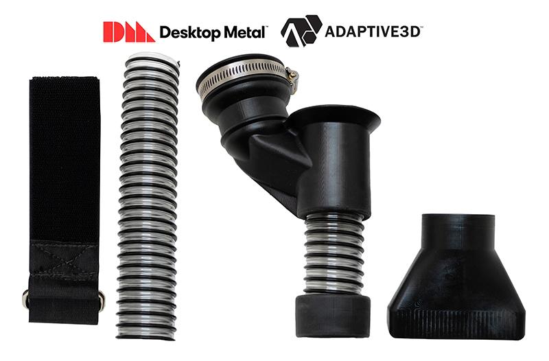 Volume end-use parts production of printed elastomers for additive manufacturing. (Photo: Adaptive3D)