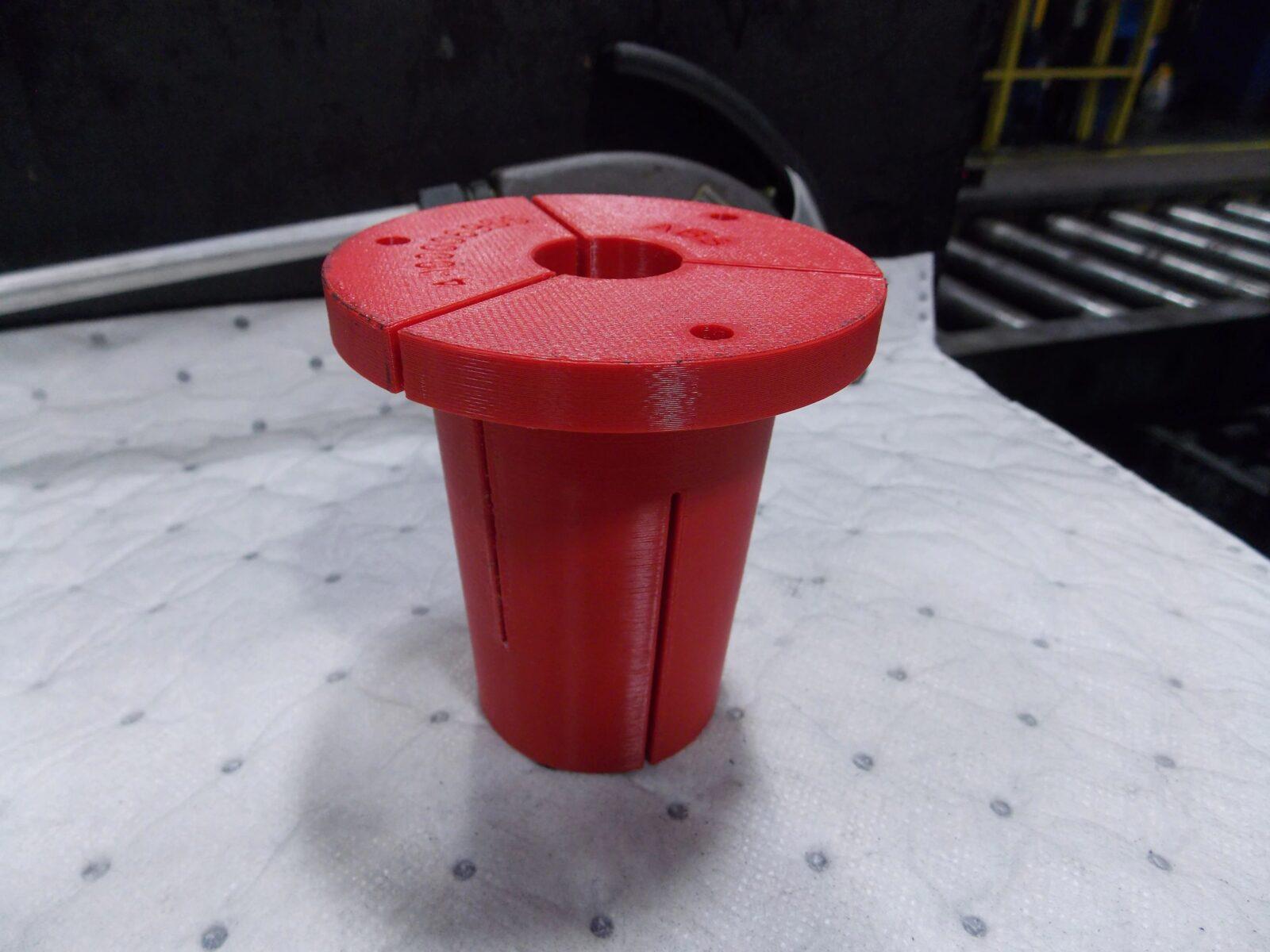 Caterpillar 3D prints replacement drill collets with a material cost of about $60?!