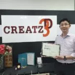 Platinum Award to Creatz3D